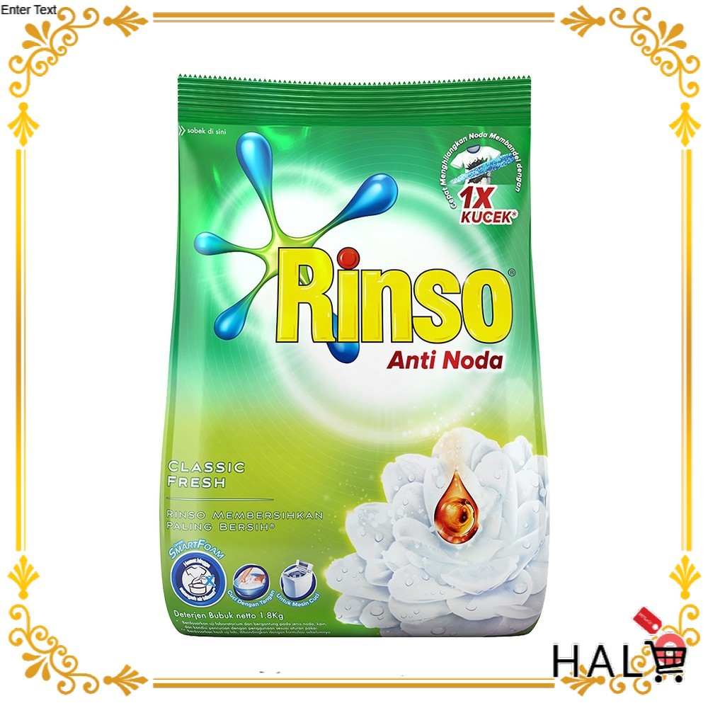 

Rinso Anti Noda Classic Powder 1,8Kg