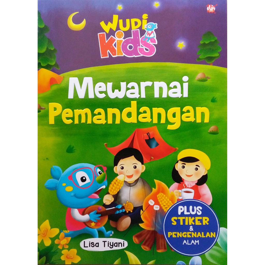 Wudi Kids Mewarnai Pemandangan Shopee Indonesia