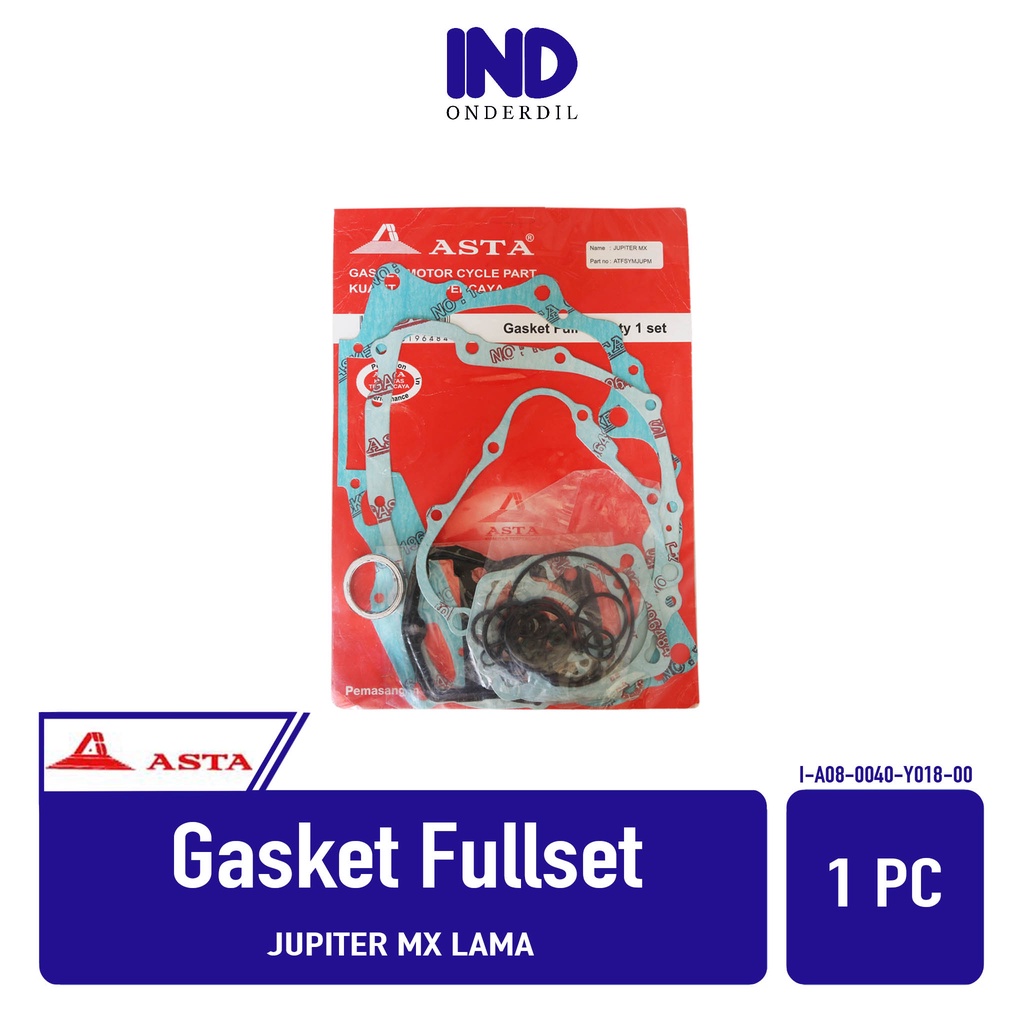 Gasket Perpak-Fullset-Topset Paking-Packing Full-Top-Set Merk Asta Jupiter MX Lama