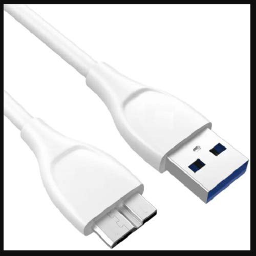 BB45 | KABEL USB 3.0 MALE TO MICRO B MALE BEST 45 CM (WHITE) / KABEL USB MICRO B BEST 45 CM USB 3.0