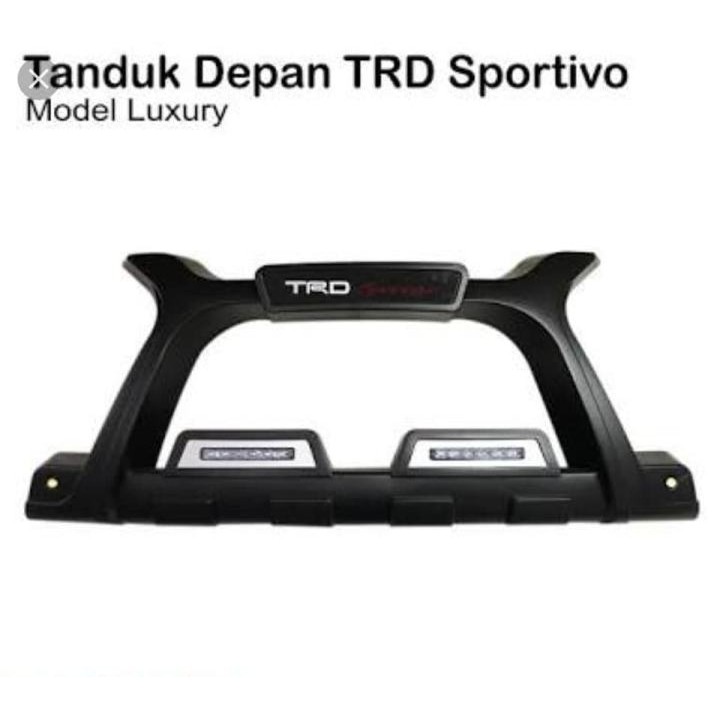 Tanduk Bumper Depan TRD mobil AVANZA XENIA LED Model Luxury