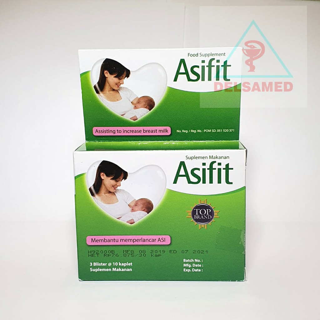 Vitamin peningkat Asi Asifit 30 kaplet