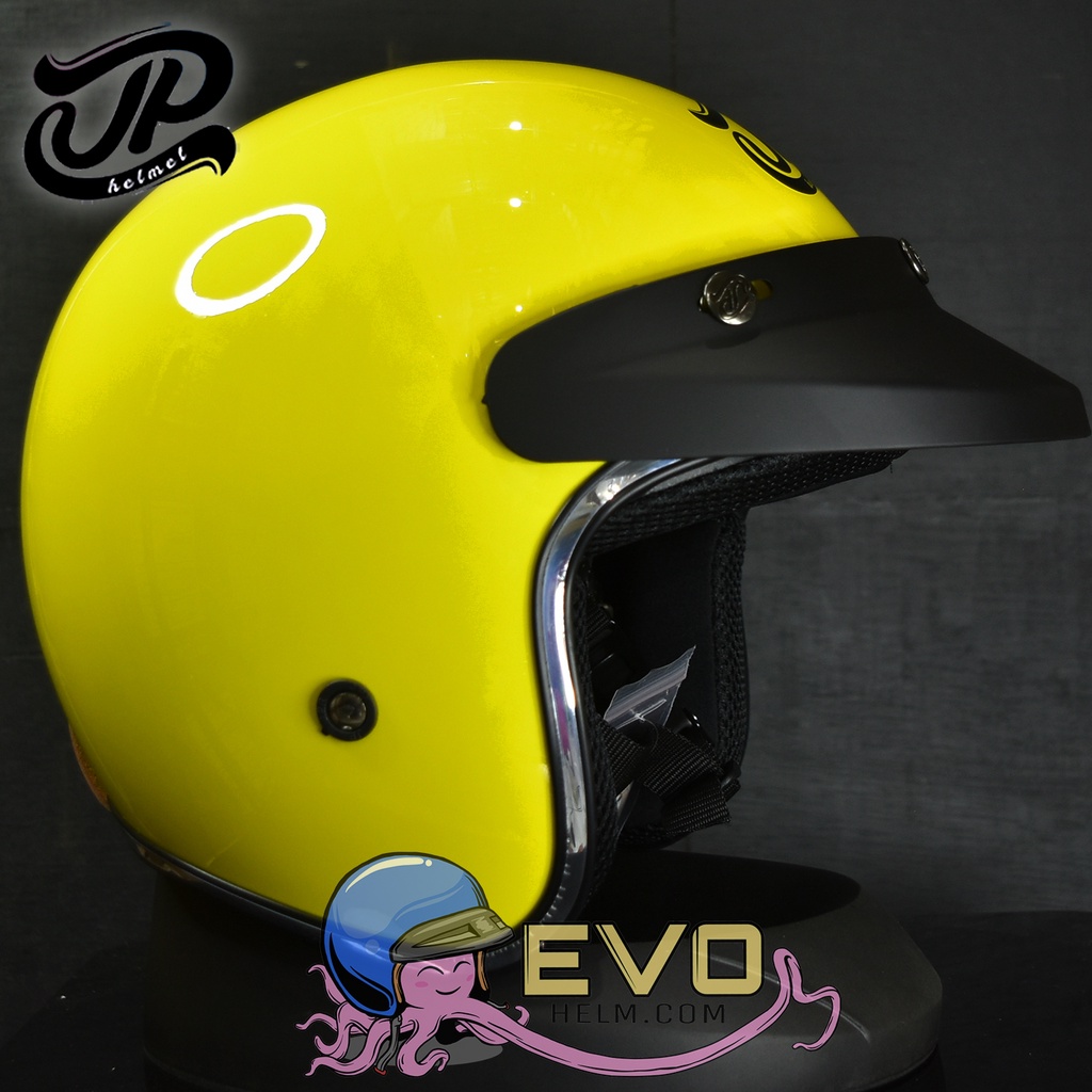 HELM BOGO JPX_JP NEW BIGIE_SOLID - YELLOW LEMON GLOSS/BLACK