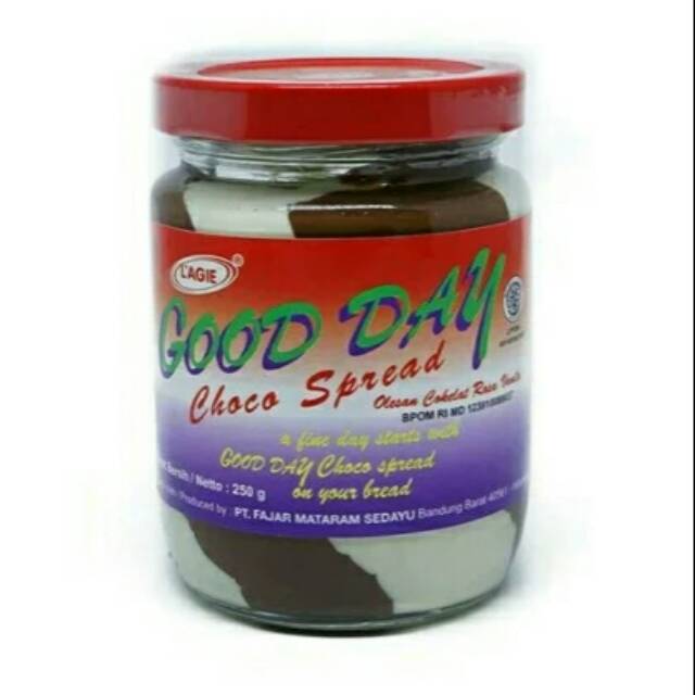 

Lagie Good Day Choco Spread Selai Coklat Vanila