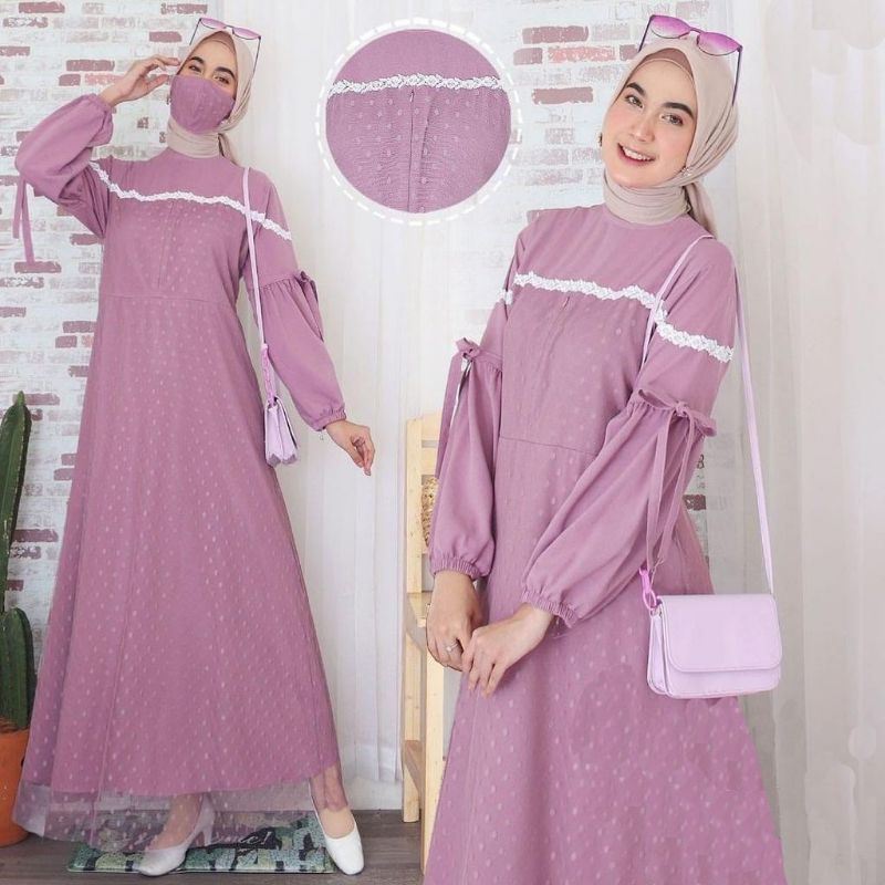 RAUFA DRESS // IVORA DRESS // AYANA MAXY DRESS // GAMIS KONDANGAN TILLE DOTTY // AYANA MAXI