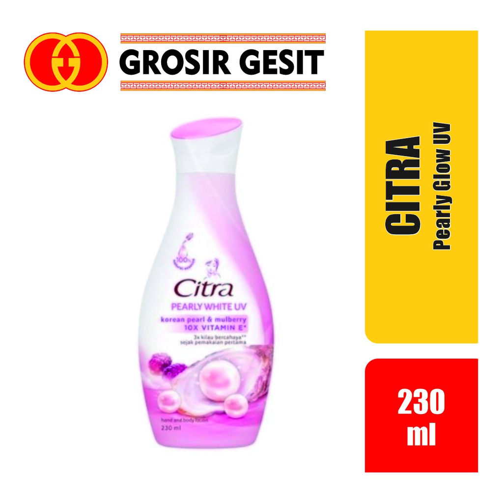 Citra Pearly Glow Uv Lotion 230 ml