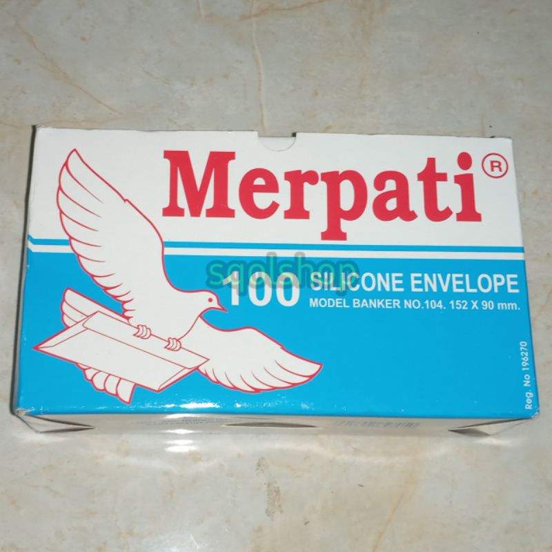 

amplop merpati isi 100pcs