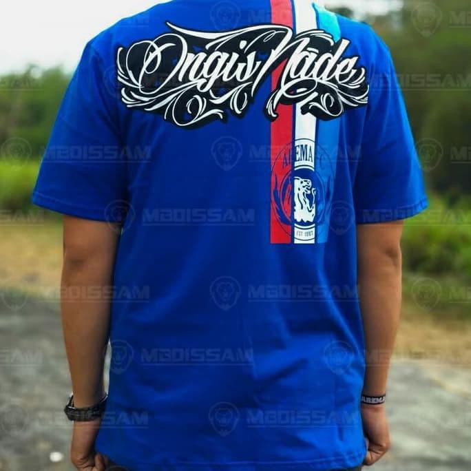Baju Kaos Suporter Arema Fc Aremania Murah Bahan Katun Mboissam Kc22