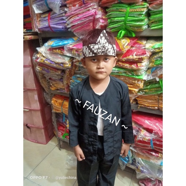 Jual Baju adat banten anak TK SD // Baju pangsi adat banten | Shopee
