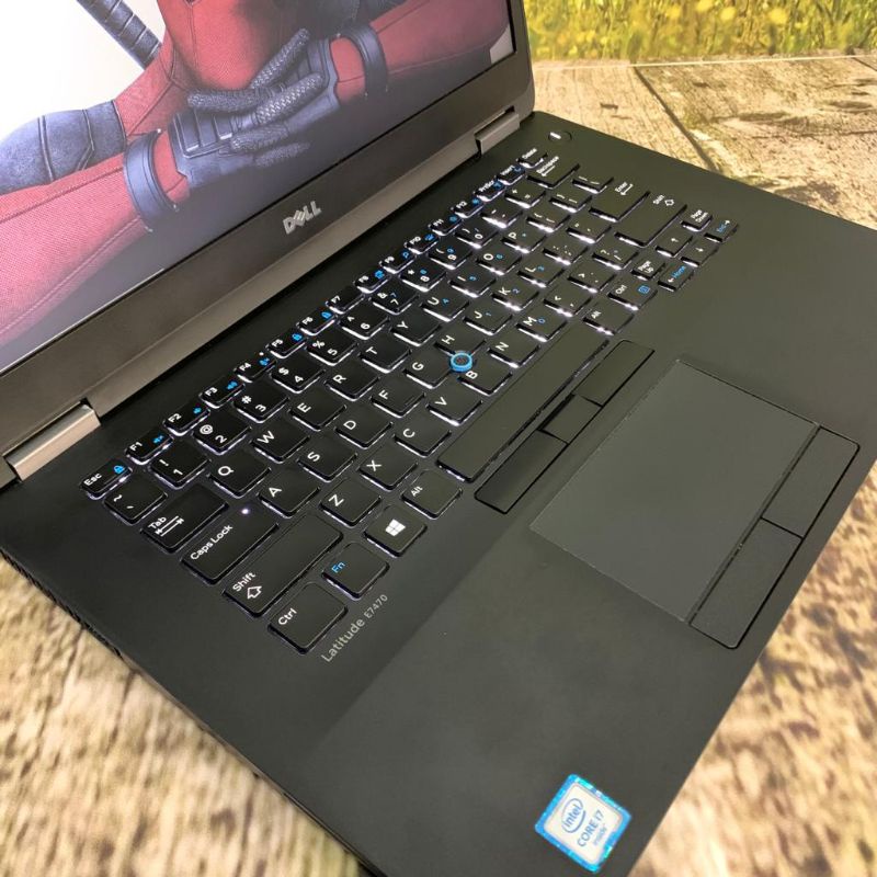 Laptop Murah Dell Latitude E 7470 Core i5 Gen 6 RAM 8GB SSD 256GB Bergaransi