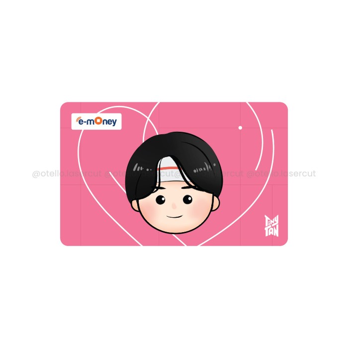 Kartu E-Money BTS Persona | Kartu eMoney BTS eToll Mandiri eMoney KPOP - Jin, Print 1 Sisi