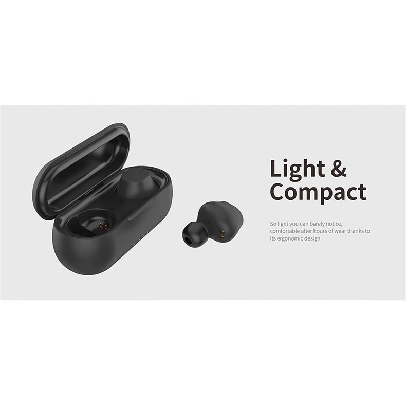 HAVIT Bluetooth 5.0 Headset TWS Wireless Earphones Earbuds Stereo In-Ear Headphones for IOS Android