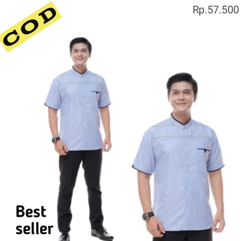 Baju Koko Sultan Pria Lengan Pendek  Katun Termurah Terlaris Fashion Muslim Pria Terbaru  Bisa Cod