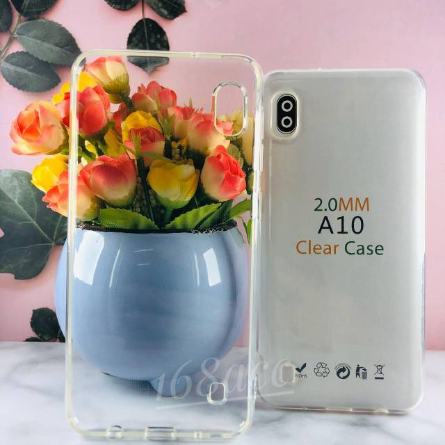 Silikon Jelly Soft Case Bening Samsung A10 Anti Crack Premium bahan tebal