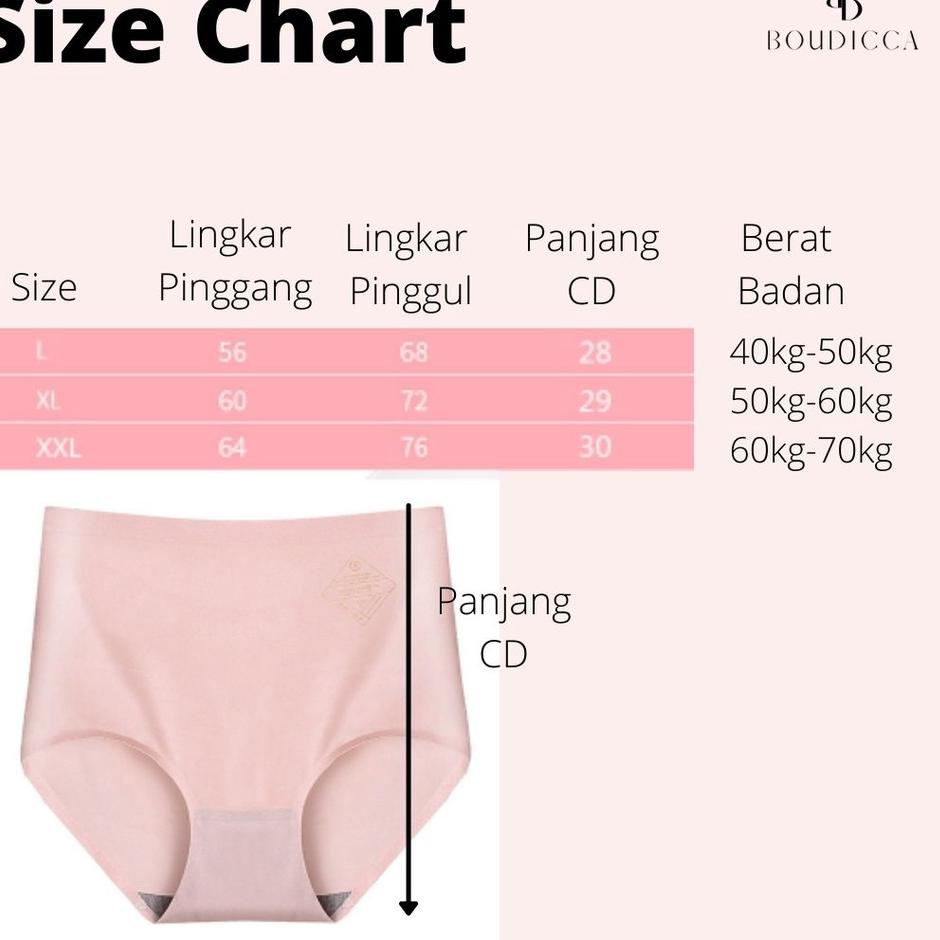 LUNA Celana Dalam High Waist Seamless Premium Satin /CD Seamless Satin High Waist Wanita