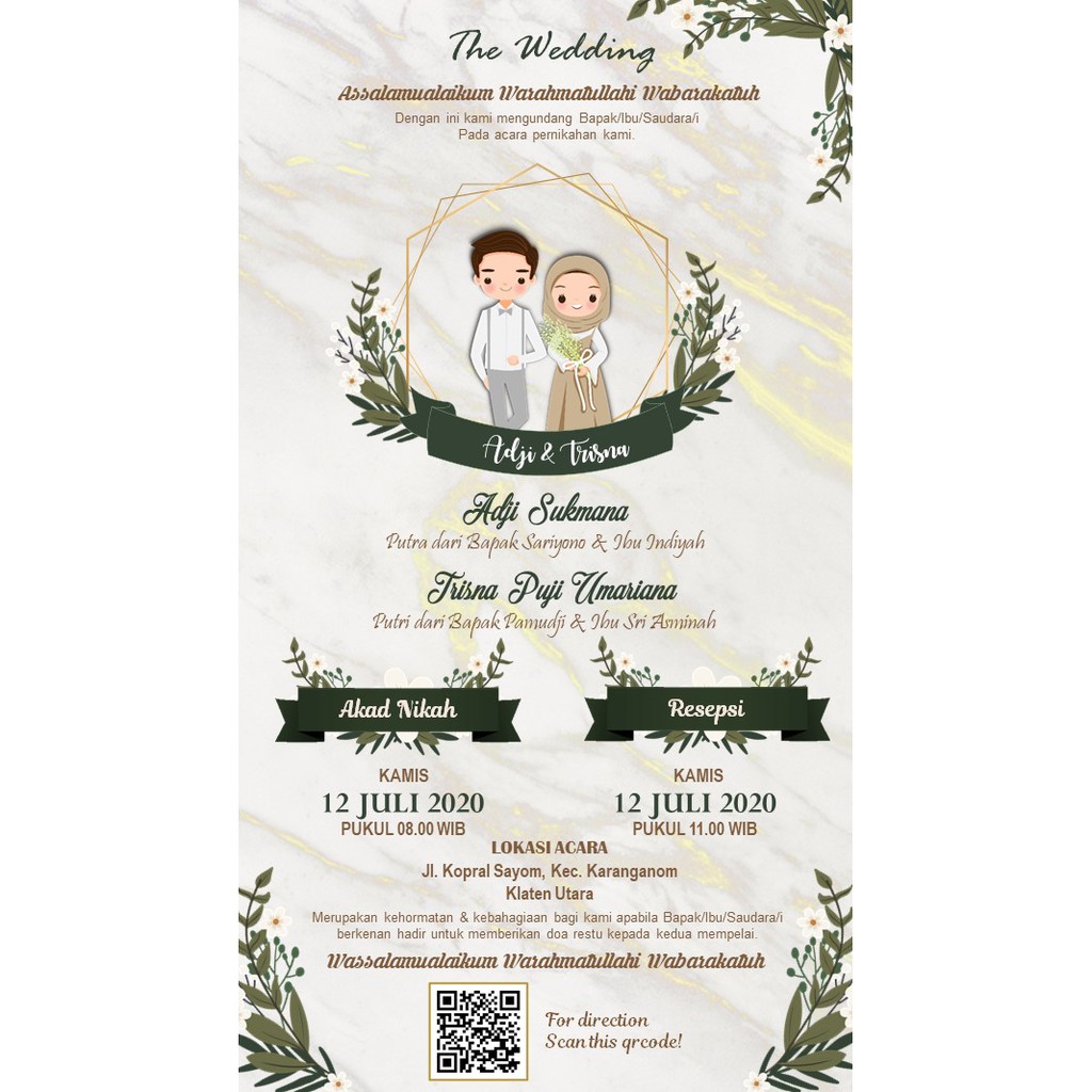 Undangan Digital Gambar Rustik Daun Kering Karakter Lucu Undangan Digital Gambar Rustik Daun Kering Karakter Lucu