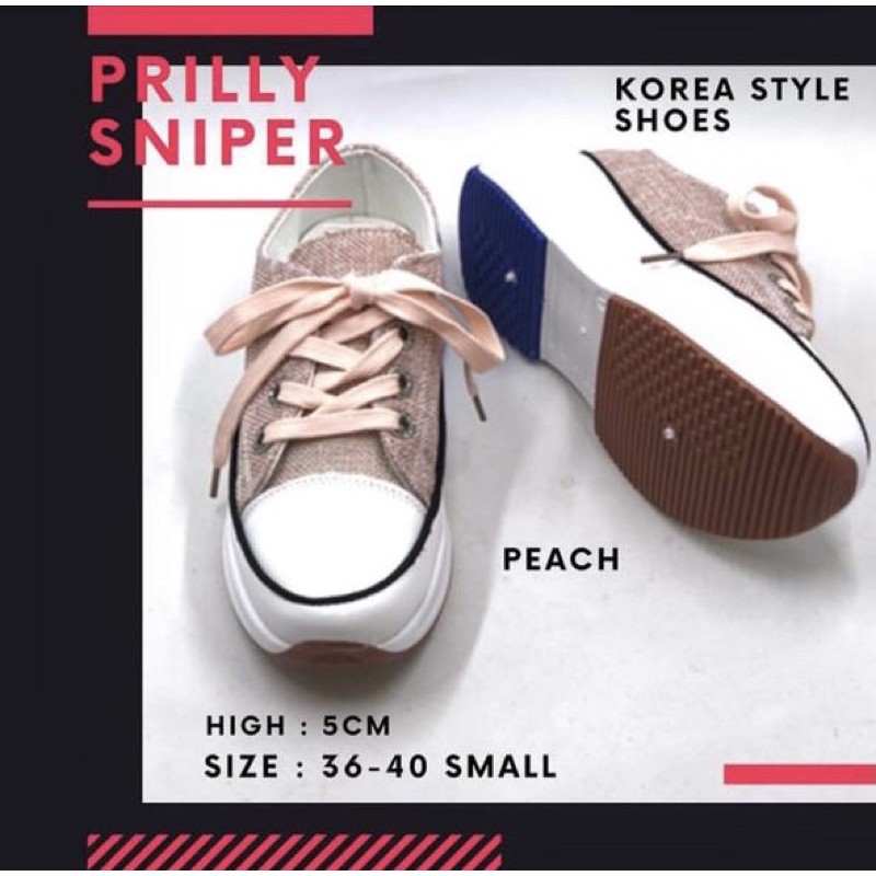 PRILLY Sniper Sneakers Premium import