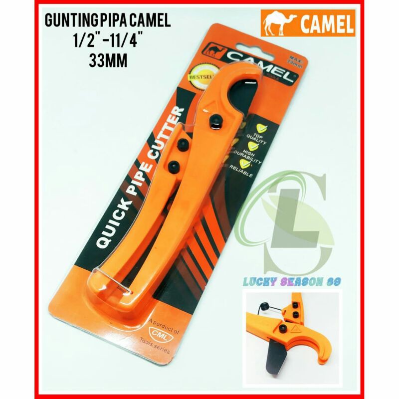 Gunting Pipa PVC Camel/Pipa Cutter Tang Pemotong Pipa Paralon 32mm