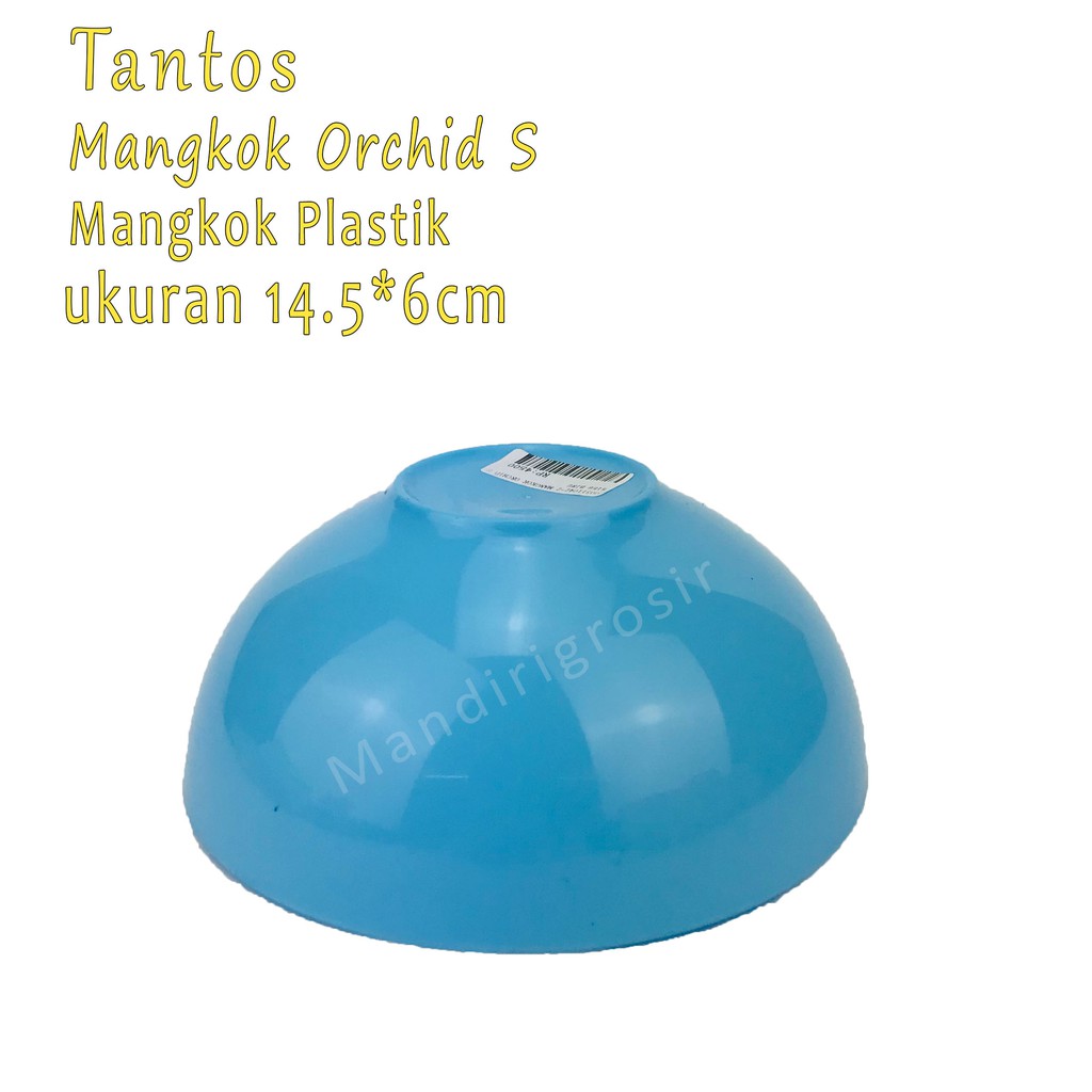 Mangkok plastik * Mangkok Orchid S * Biru *5158