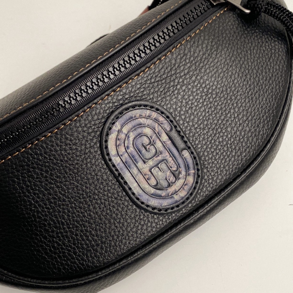 [Instant/Same Day] 78621 coach men's pockets Inclined shoulder bag Chest package   yaobao