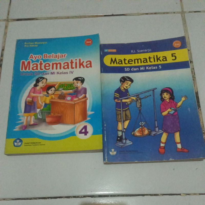 Buku BSE : MATEMATIKA Untuk SD/MI KELAS 4&5