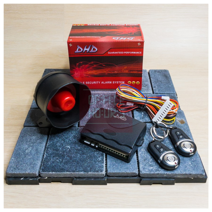 Car Alarm System Anti Theft - Alarm Mobil Anti Maling - DHD