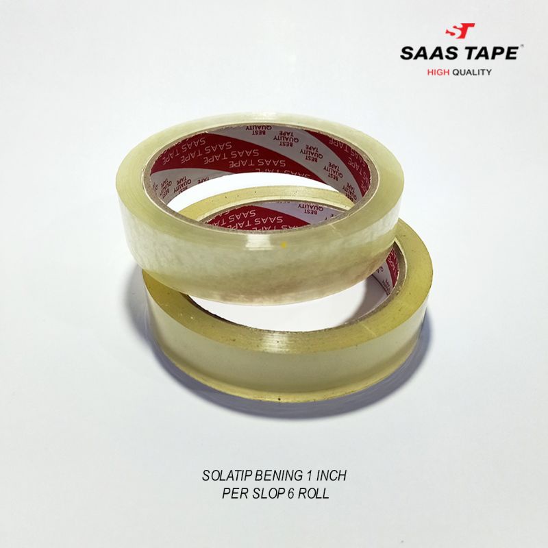 

isolasi 25 mm x 72 yard saas per rol / pcs