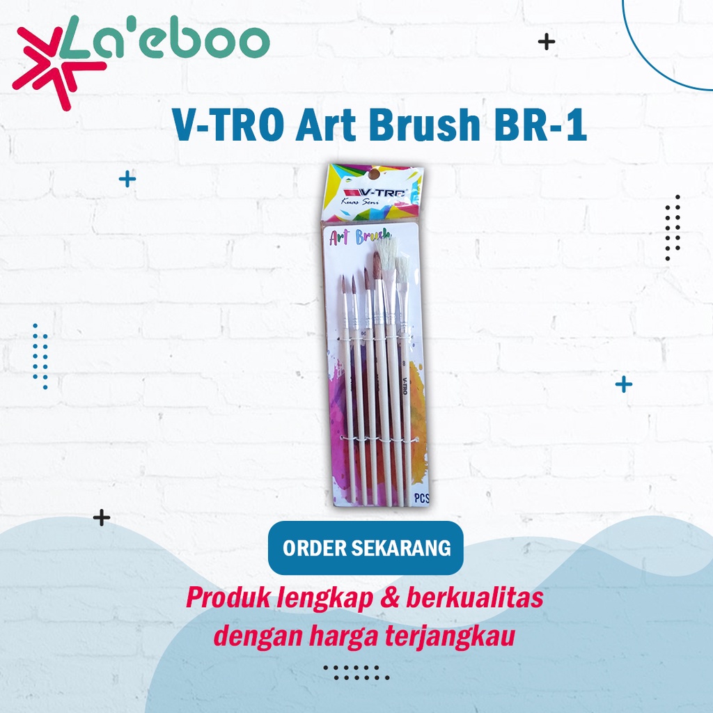 

Kuas Lukis Cat Air | V-TRO Art Brush BR-1