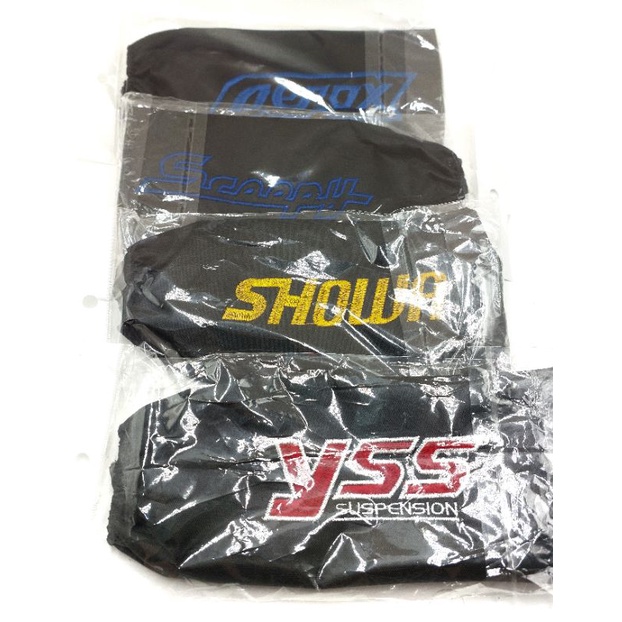 sarung shock cover shockbreaker waterproof anti air honda yamaha ktc yss pcx aerox nmax beat dll universal semua motor