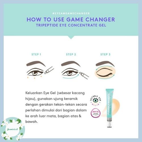 [PROMO] SOMETHINC Game Changer Tripeptide Eye Concentrate Gel / Somethinc Eyecream Eyegel