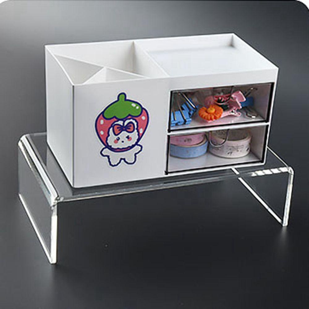 [Elegan] Display Stand U-shaped Model Angka Transparan Serbaguna Candy Display Tempat Sepatu Akrilik