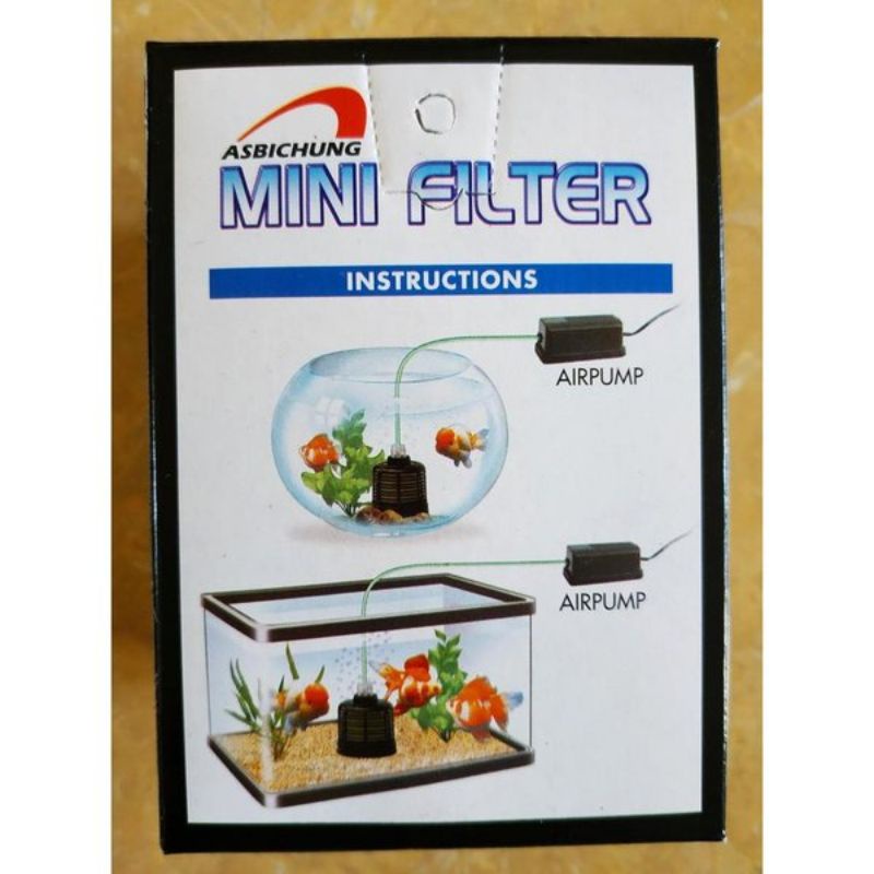 MINI FILTER ABISCHUNG INTERNAL FILTER MINI AQUARIUM/AQUASCAPE