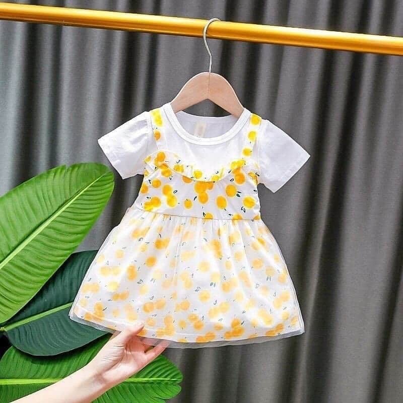 Dress Anak Import / Dress Apple Wanne Bie