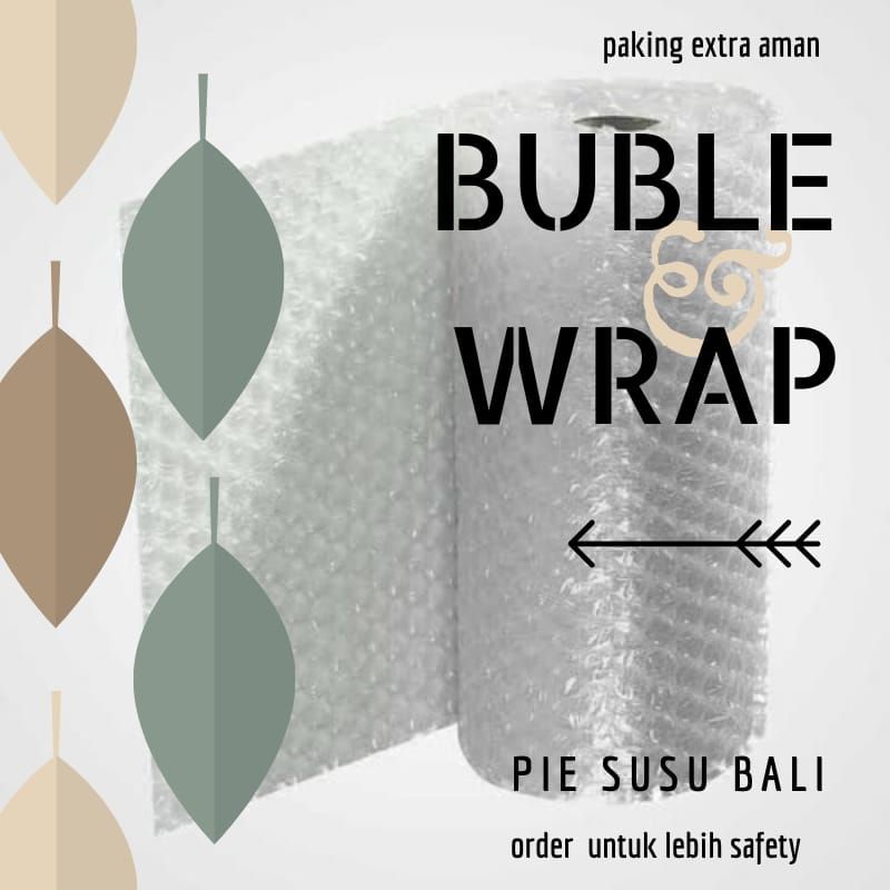 

pie susu buble wrap