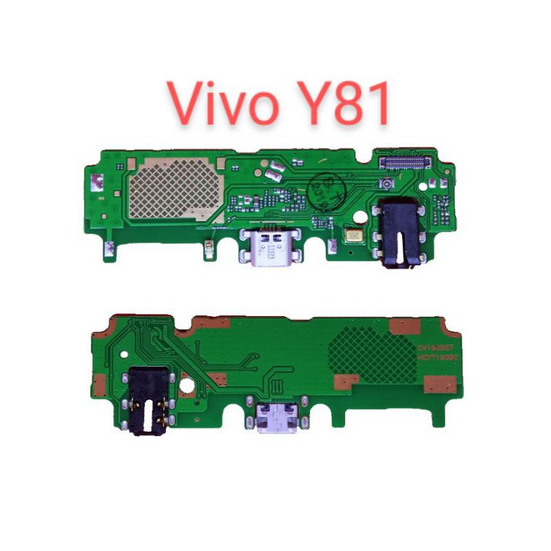 Papan Charger Vivo Y81 | Y 81 PCB UI+Mic Connector Charger Board Konektor Cas Flexible Flexibel Carger Original