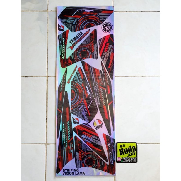 striping hologram vixion old