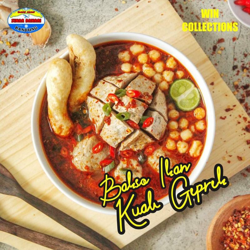

Baso Ikan Bahari Kuah geprek
