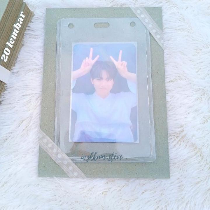 

Berkualitas 20 lembar Karton Gray Board Packing Photocard 2mm A6 Kertas Karton Board !!