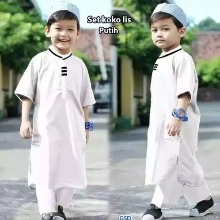 Baju Koko Anak Pakistan / Kurta Anak Pakistan 1-10 Tahun