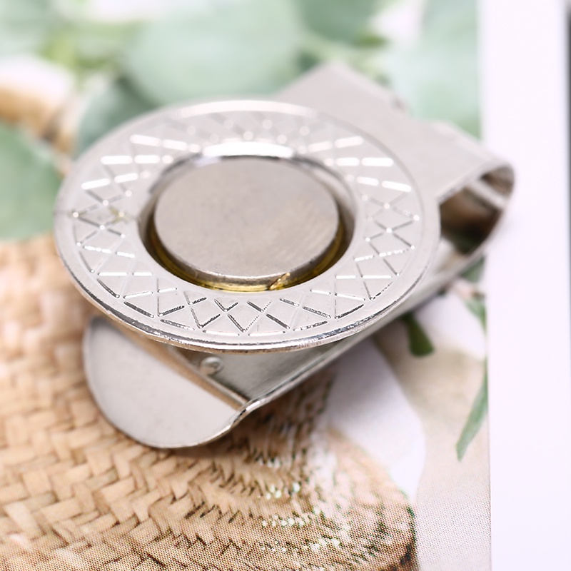 &lt; E2id &amp; &gt; 1pc Klip Penanda Bola golf Magnetik Profesional