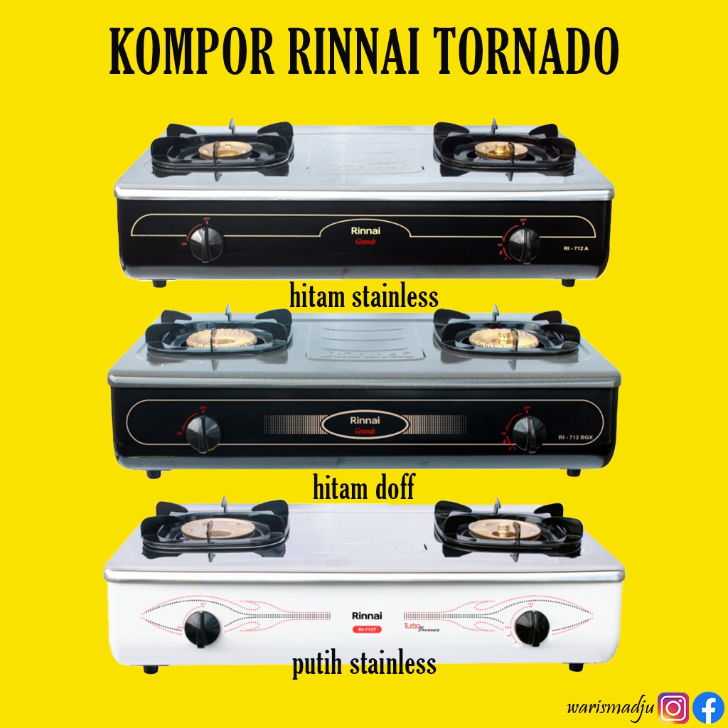 RINNAI RINAI TORNADO KOMPOR RINAI 2 TUNGKU KOMPOR GAS 2 TUNGKU KOMPOR GAS KOMPOR GAS 2 TUNGKU RINNAI