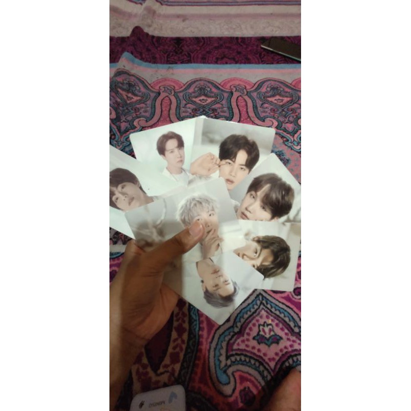 [SHARING] OFFICIAL mini photocard BTS MOTS:7
