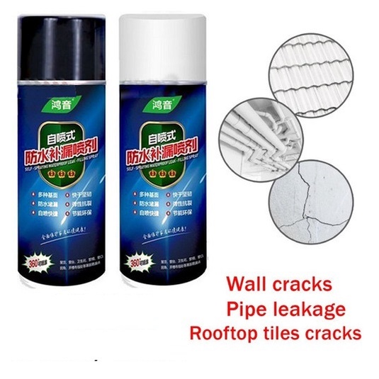 GARANSI (NCIS) LEM SPRAY ANTI BOCOR WATERPROOF PENAMBAL TEMBOK 700ML / LEM SPRAY ANTI BOCOR