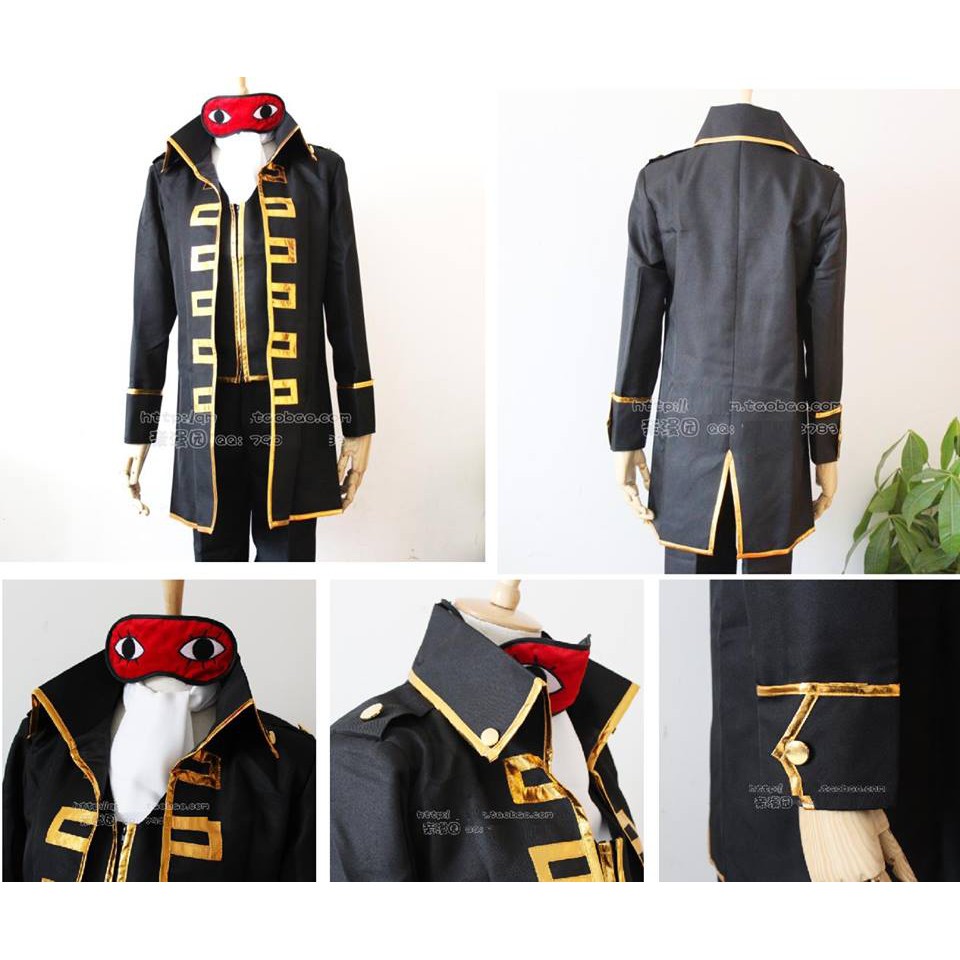 Costume Halloween Kostum Pesta COSTUME GINTAMA SOUGO OKITA