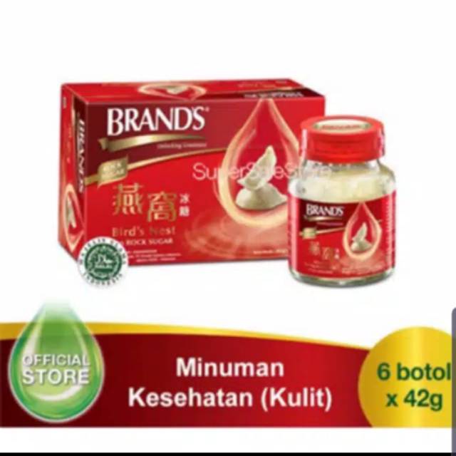 

Brands minuman sarang burung walet rock and sugar isi 6 botol @70gr