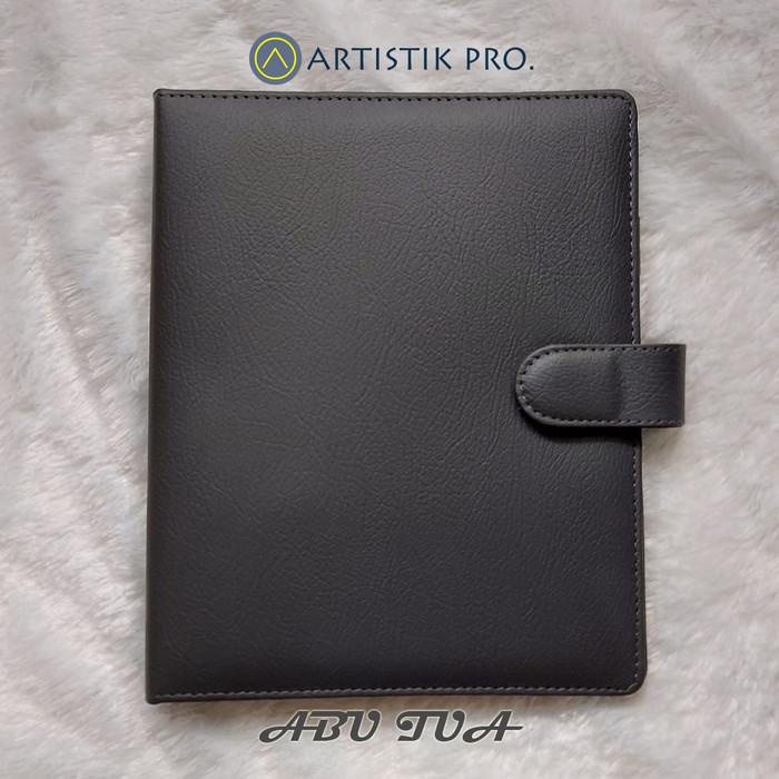 

Gia | Binder Polos 4 Warna Pilihan Abu Muda/Abu Tua/Hitam/Coklat Tua A5/B5