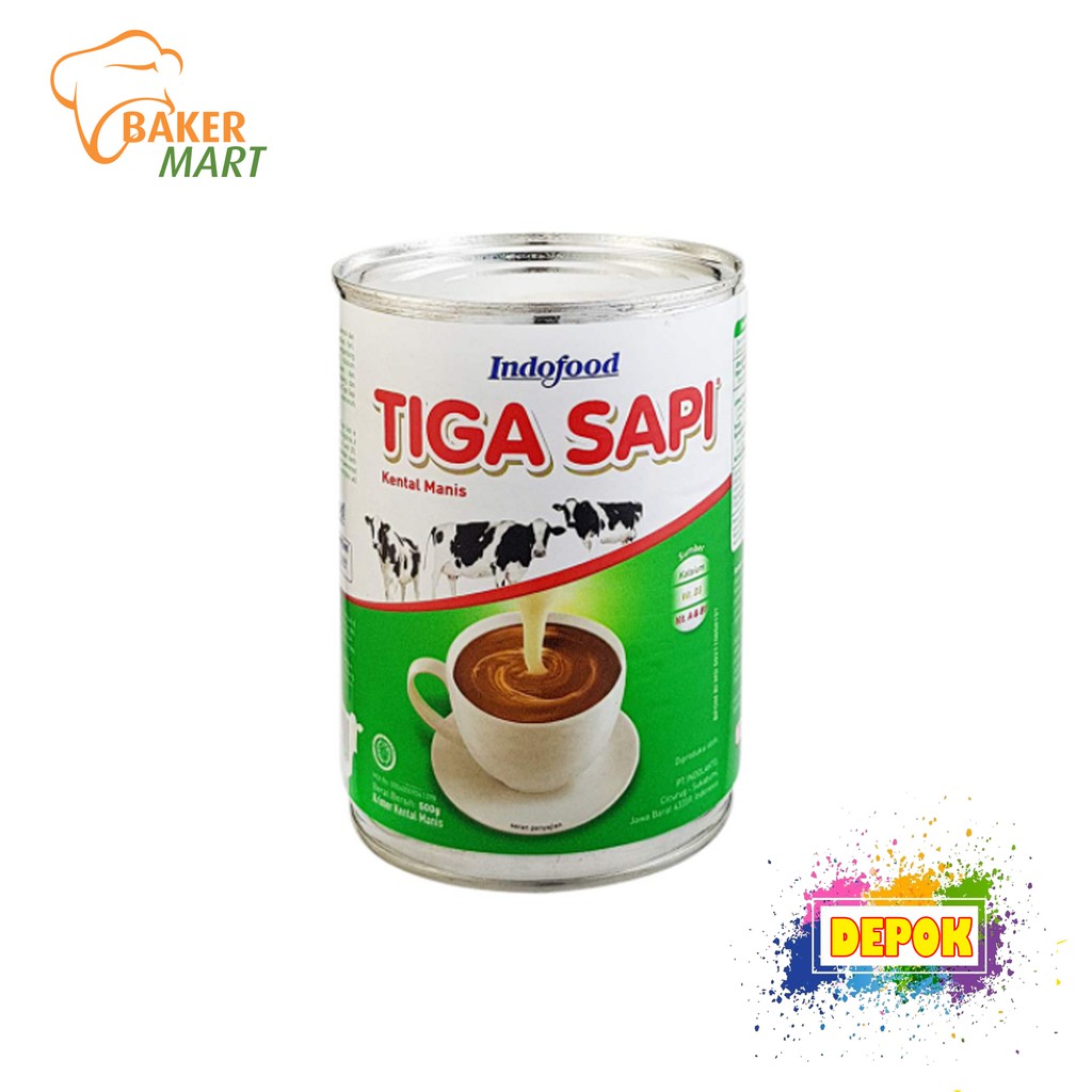 

Tiga Sapi Susu Kental Manis 500Gr