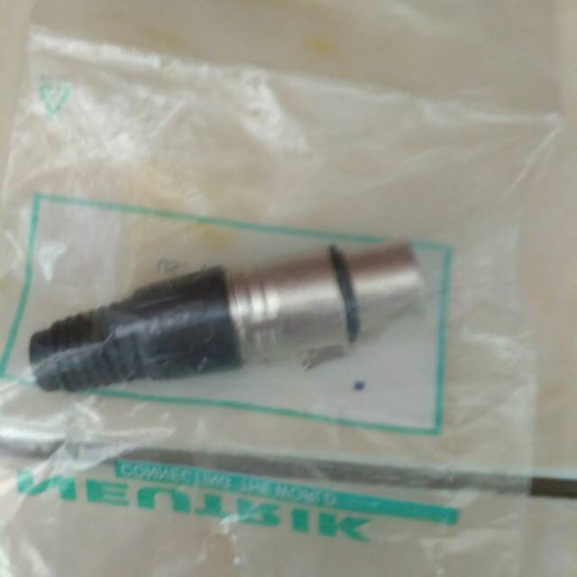 Socket mic 3 pin connector 3 pin
