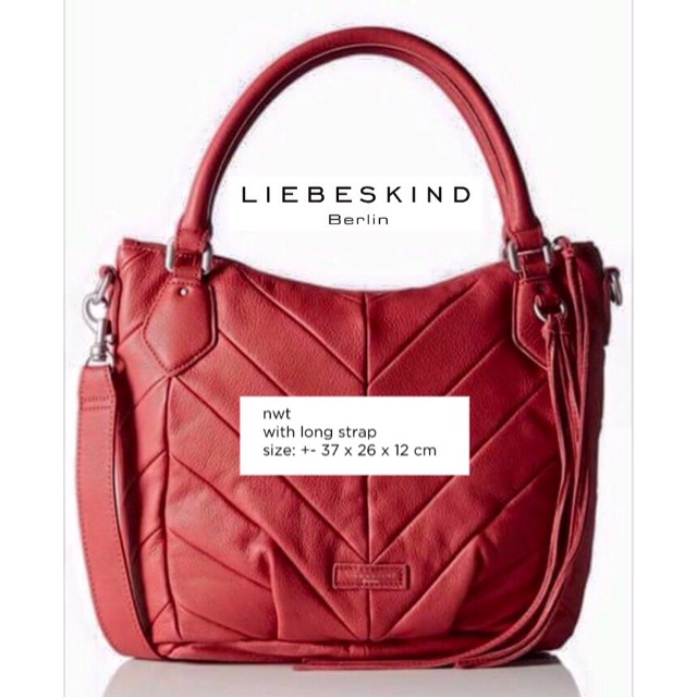 Liebeskind Gina kiss red original Berlin