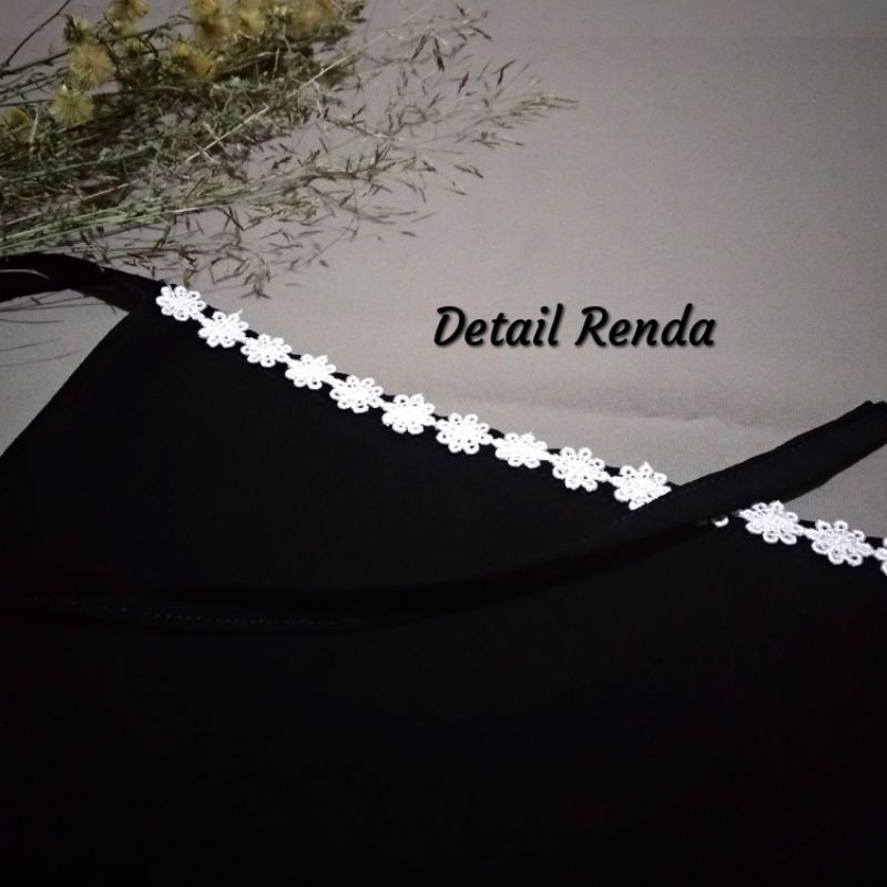 CADAR TALI ANAK RENDA CANTIK NIQAB NIQOB ANAK RENDA TALI KARET